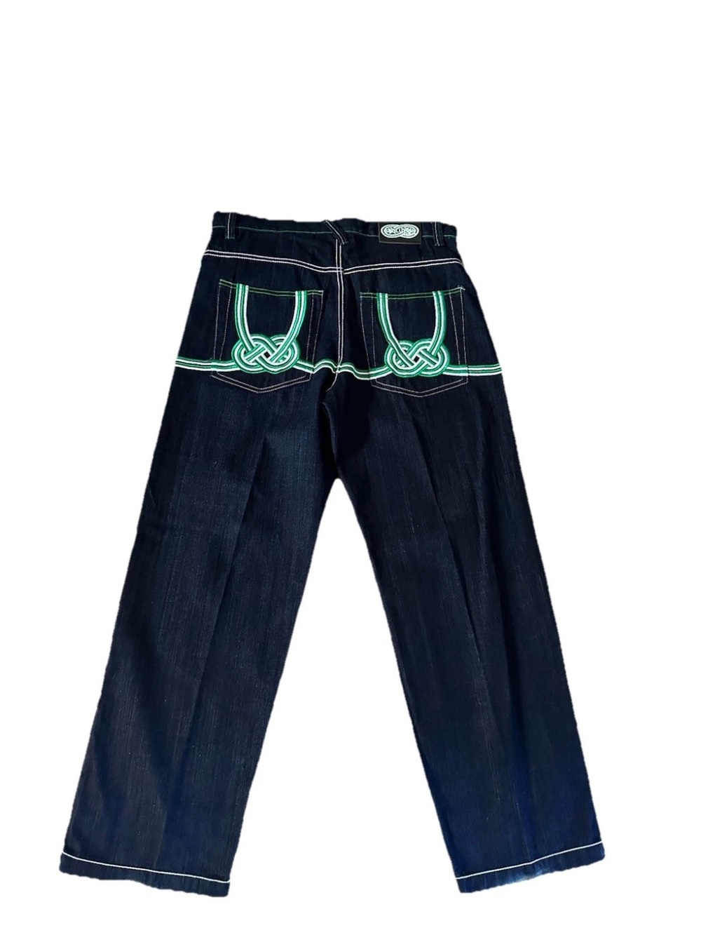 Vintage Y2K Evolution In The Design Baggy Skate Blue Jeans 36X32